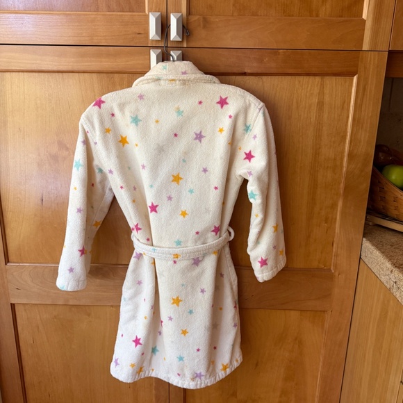 American Girl Bathrobe Terry Cloth Robe Girls Size Small - Picture 3 of 11